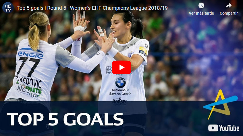 Women´s Champions League: Top 5 Goles J5