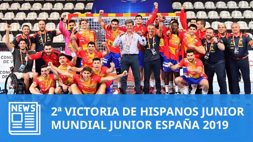 Mundial Junior 2019: Segunda victoria de Hispanos júnior