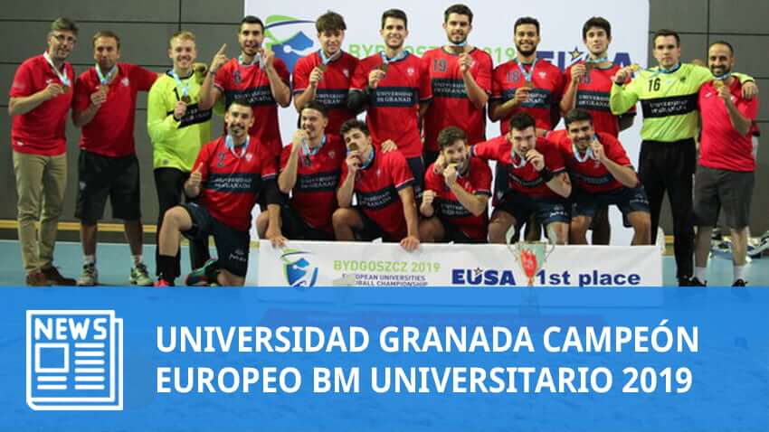 Europeo Universitario: Universdad de Granada Campeón