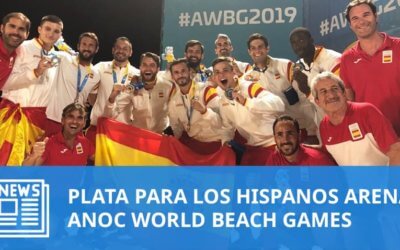 ANOC World Beach Games: Medalla de plata para los Hispanos Arena