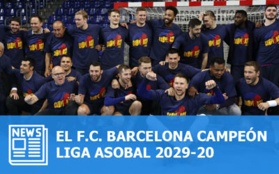 Liga ASOBAL 2019-20: El Barça Campeón